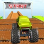 Monster truck stunts mega ramps